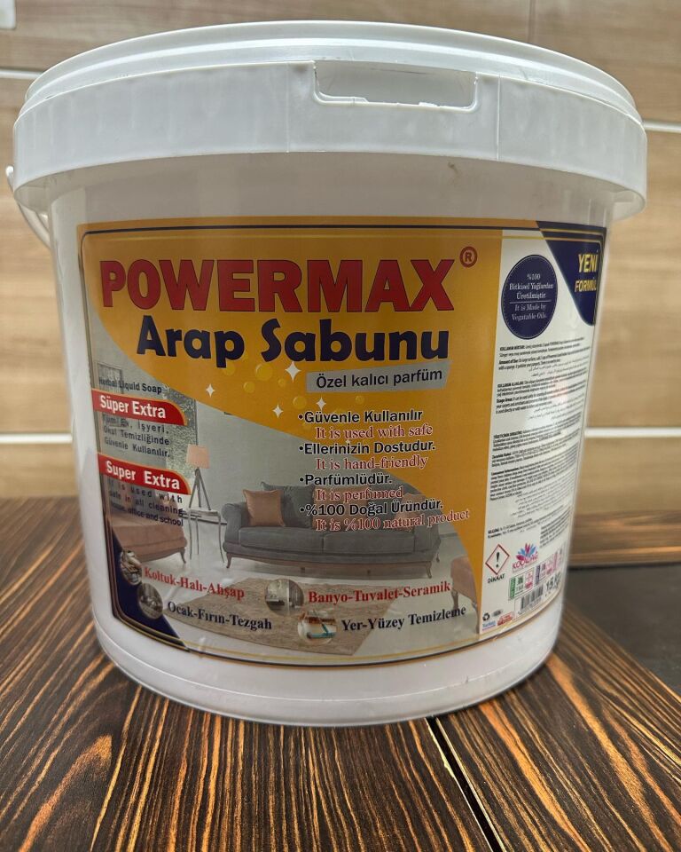 Powermax Kova Katı Arap Sabunu 15 Kg