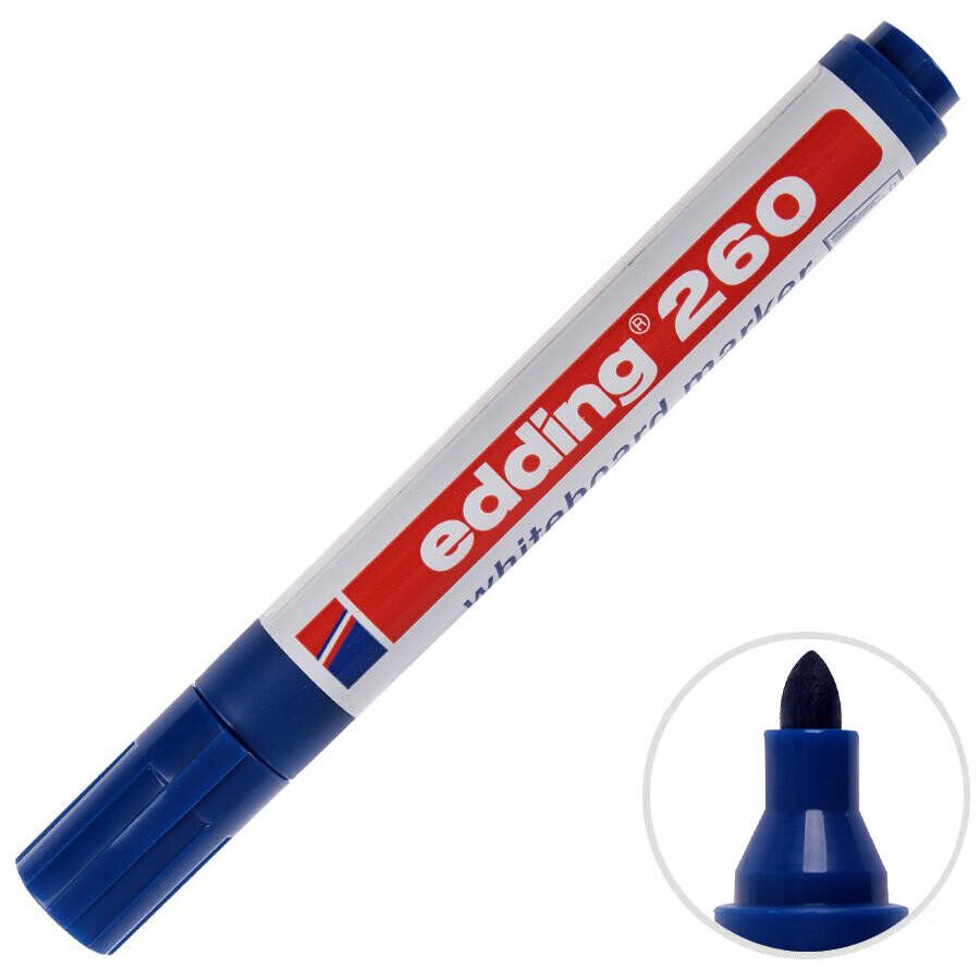 Edding 260 Kullanat Tahta Kalemi Mavi