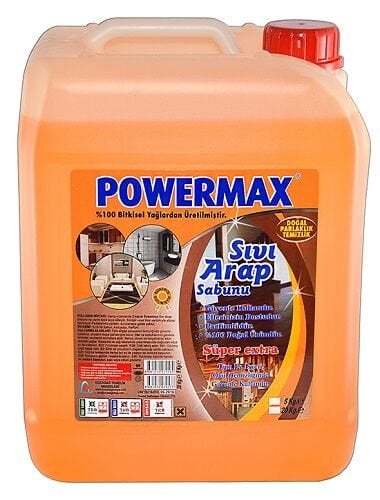 Powermax Sıvı Arap Sabunu 5 Kg