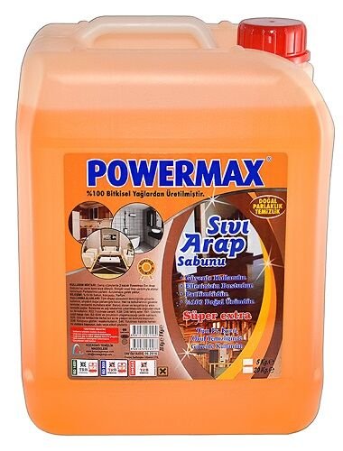 Powermax Sıvı Arap Sabunu 5 Kg
