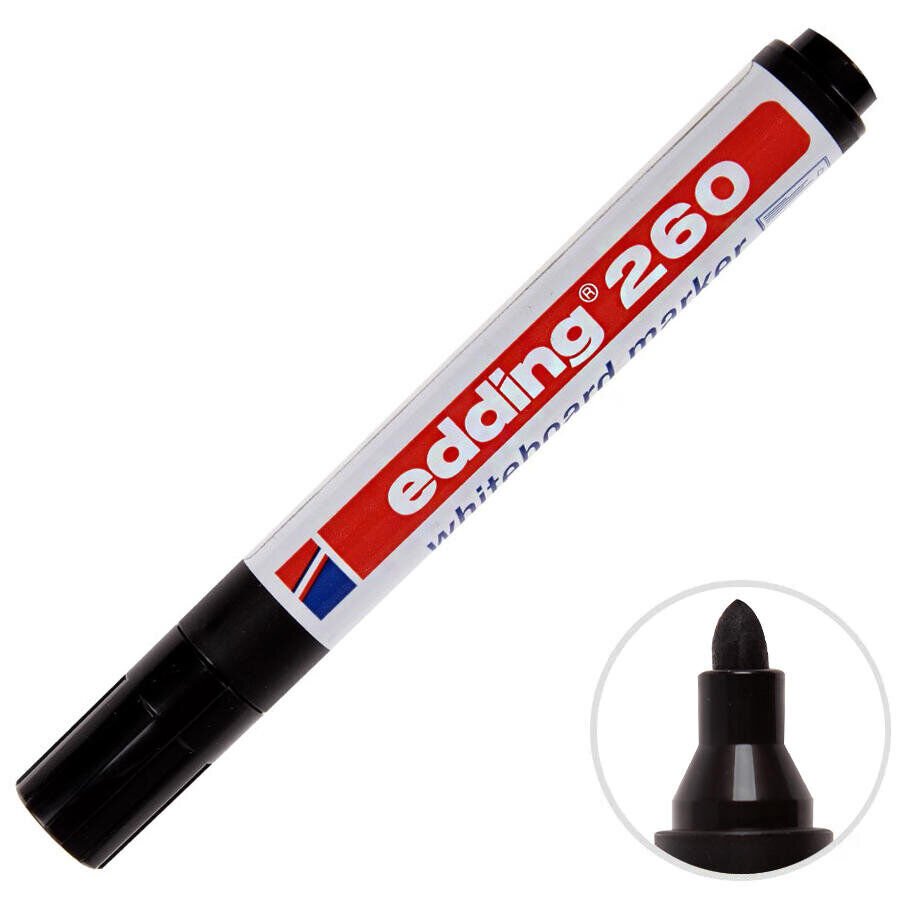 Edding 260 Kullanat Tahta Kalemi Siyah