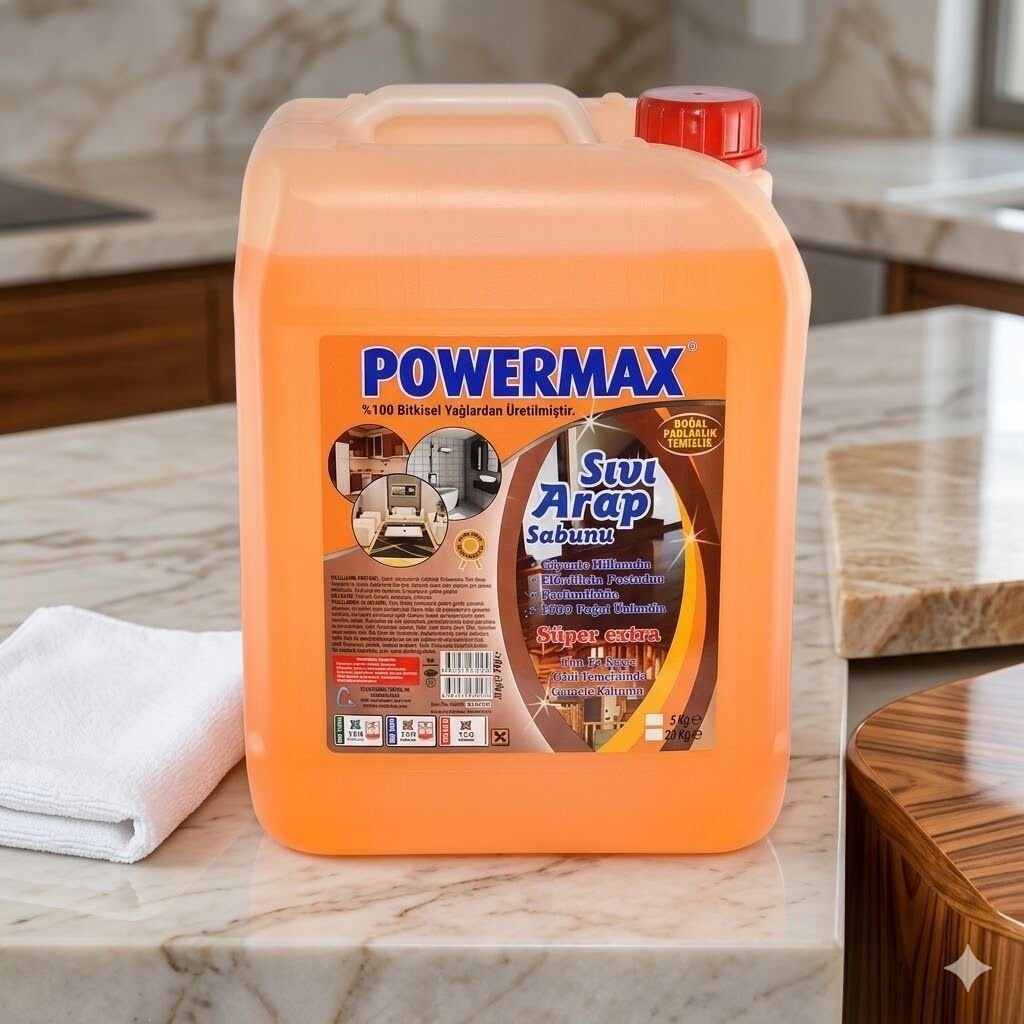 Powermax Sıvı Arap Sabunu 5 Kg