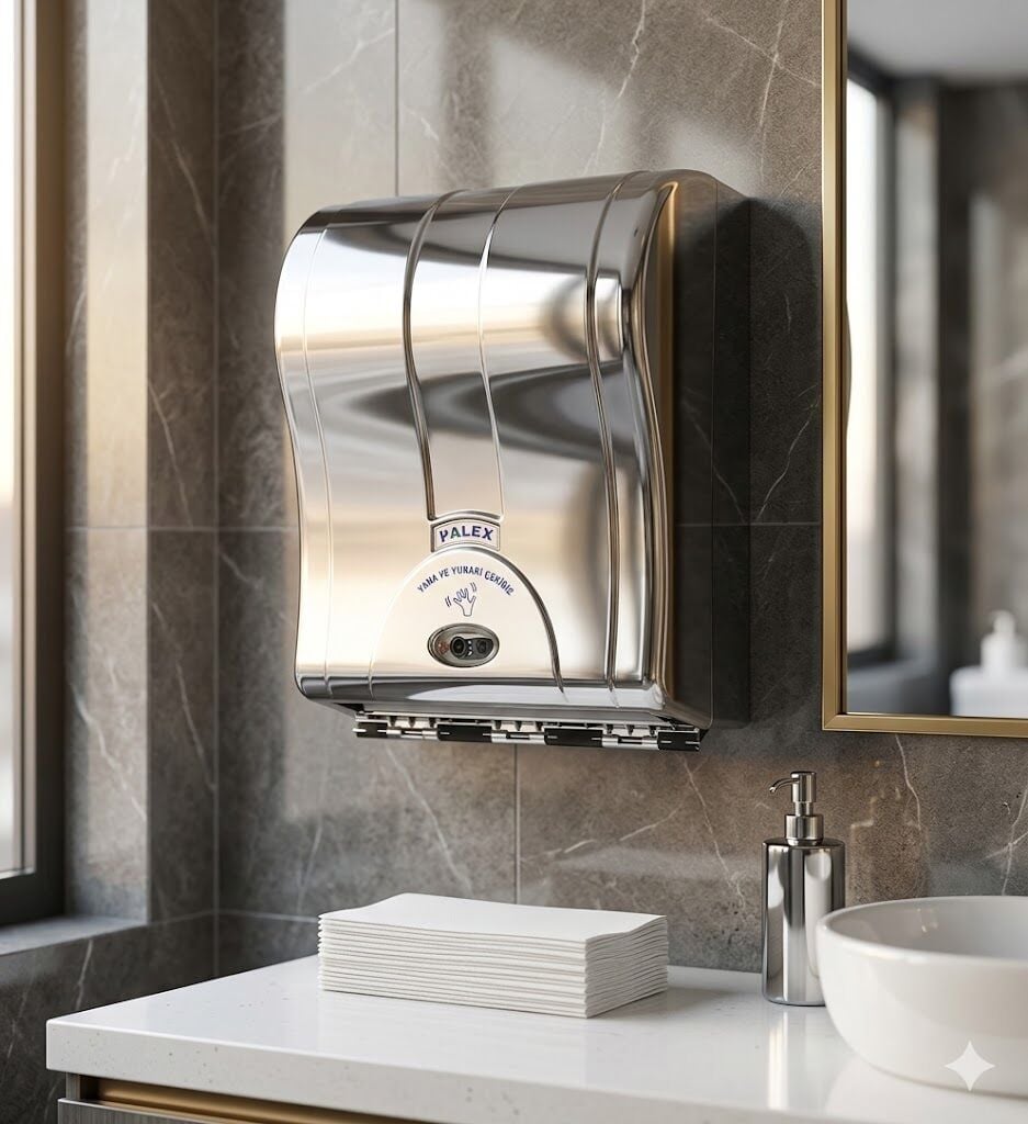Prestij Otomatik Havlu Dispenseri Krom Kaplama