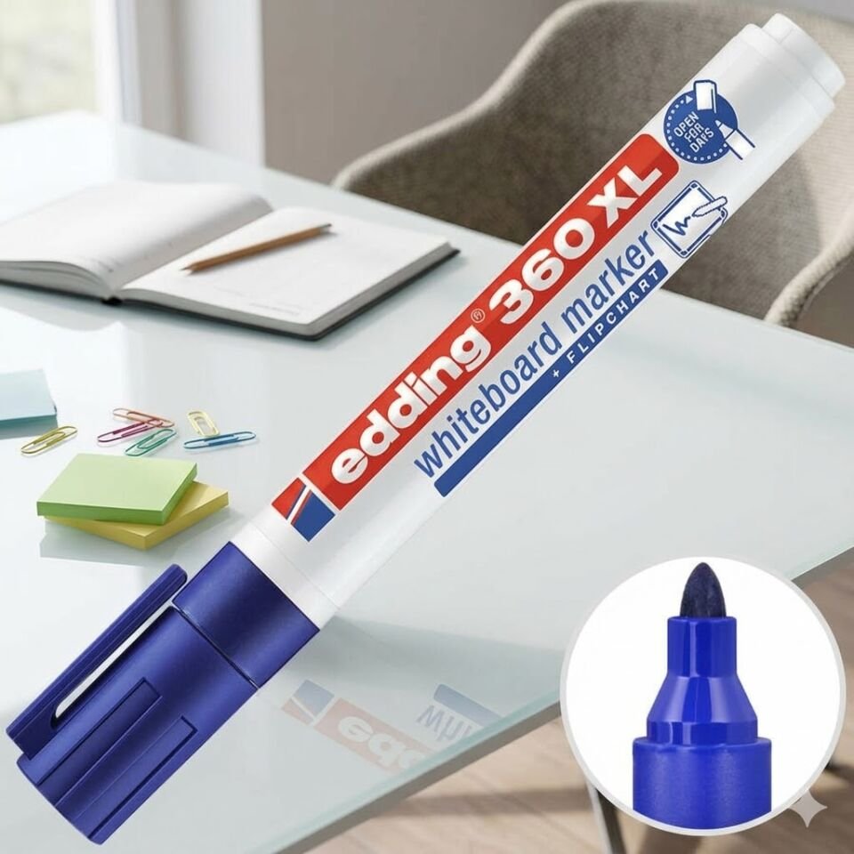 Edding 360Xl Mavi Tahta Kalemi