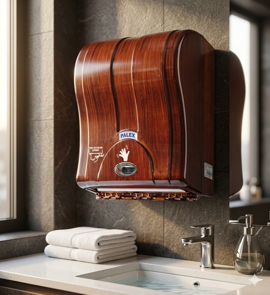 Prestij Otomatik Havlu Dispenseri Ahşap