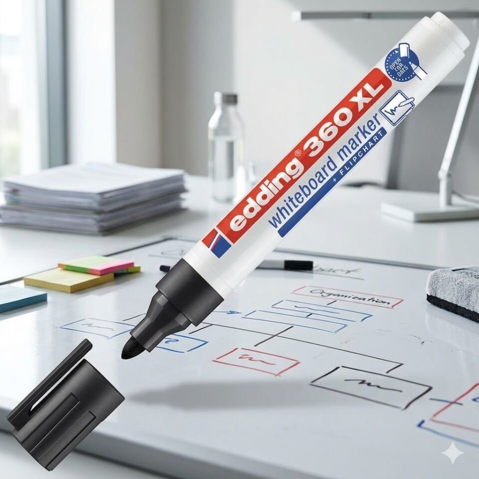 Edding 360Xl Siyah Tahta Kalemi