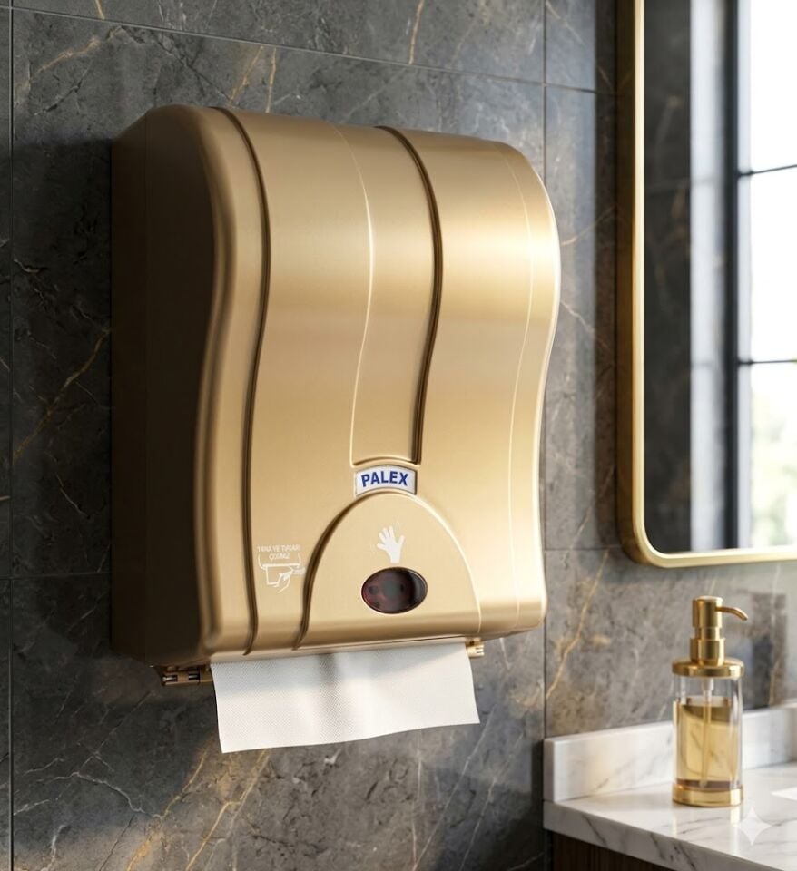 Prestij Otomatik Havlu Dispenseri Gold