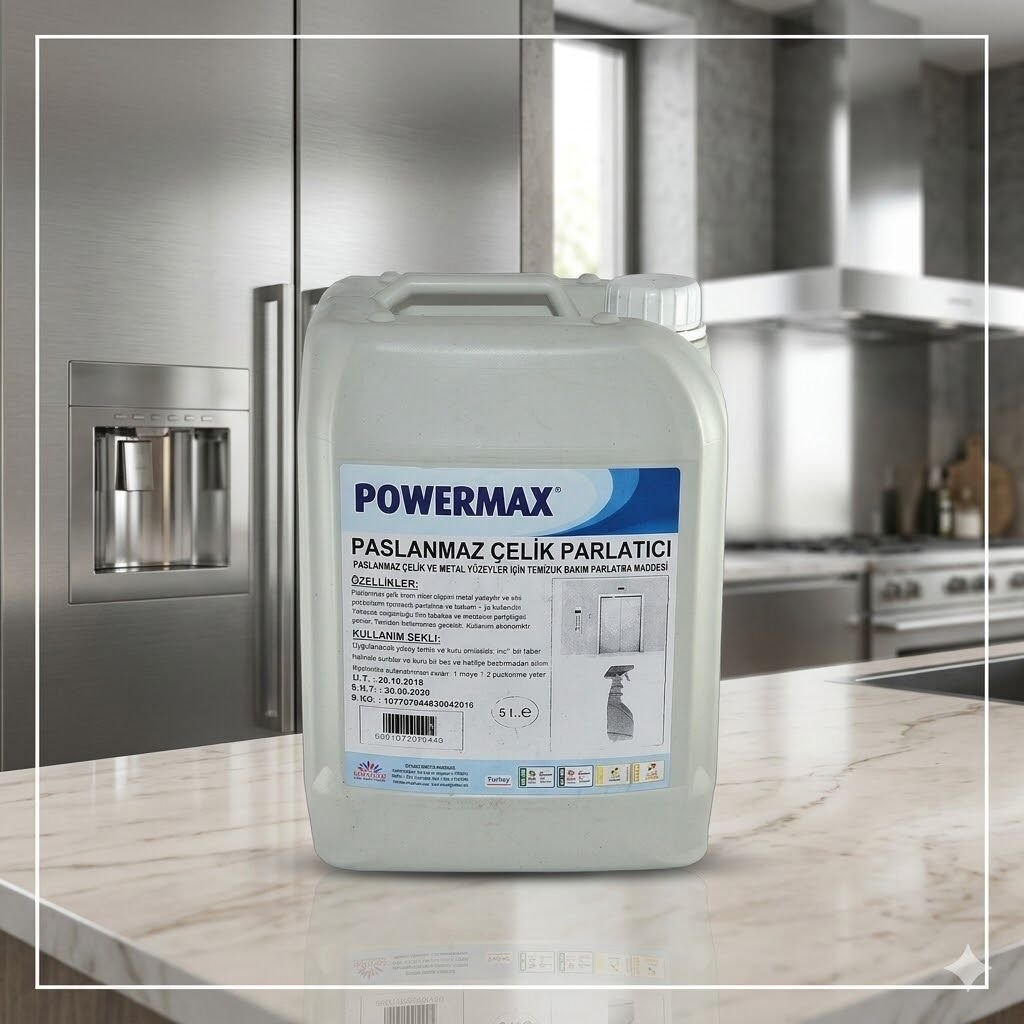Powermax Aplus Metal Ve Çelik Parlatıcı Temizleyici 5 Kg