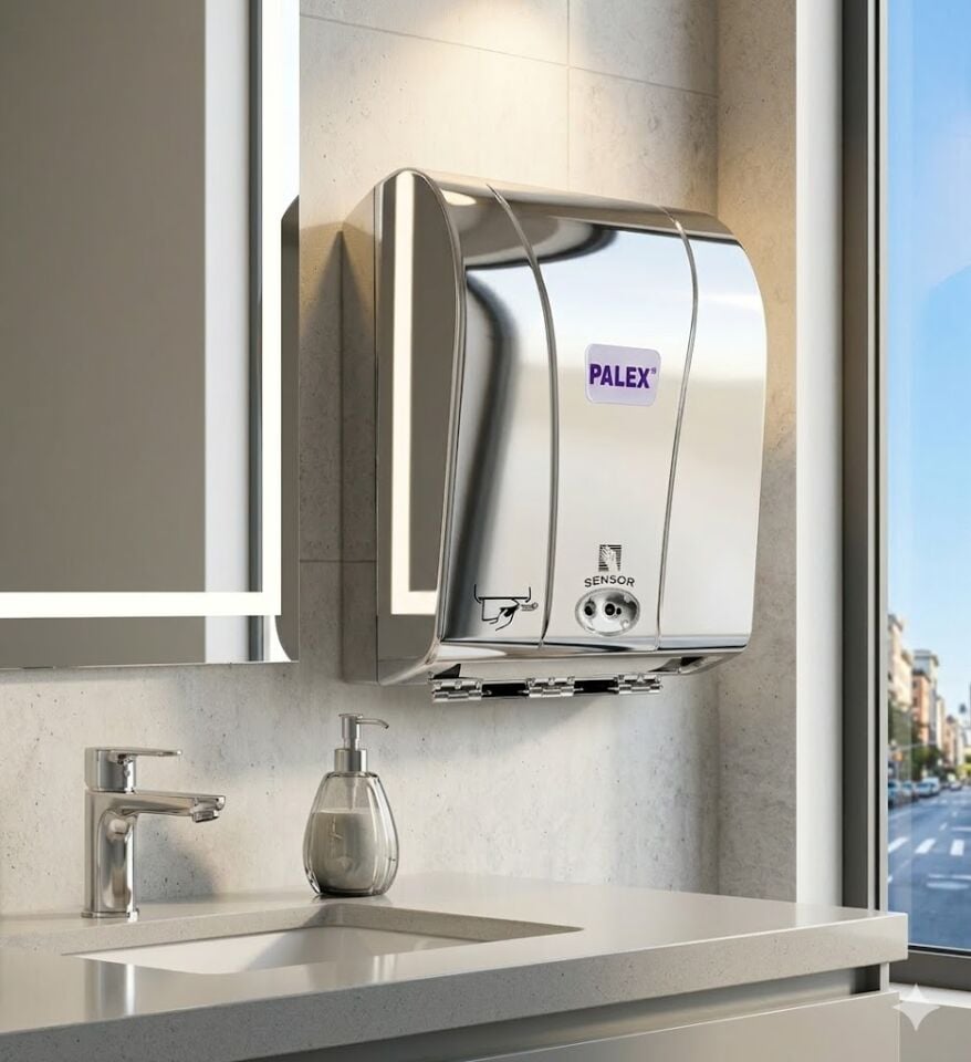 Otomatik Havlu Dispenseri Krom Kaplama