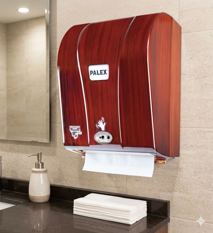 Otomatik Havlu Dispenseri Ahşap