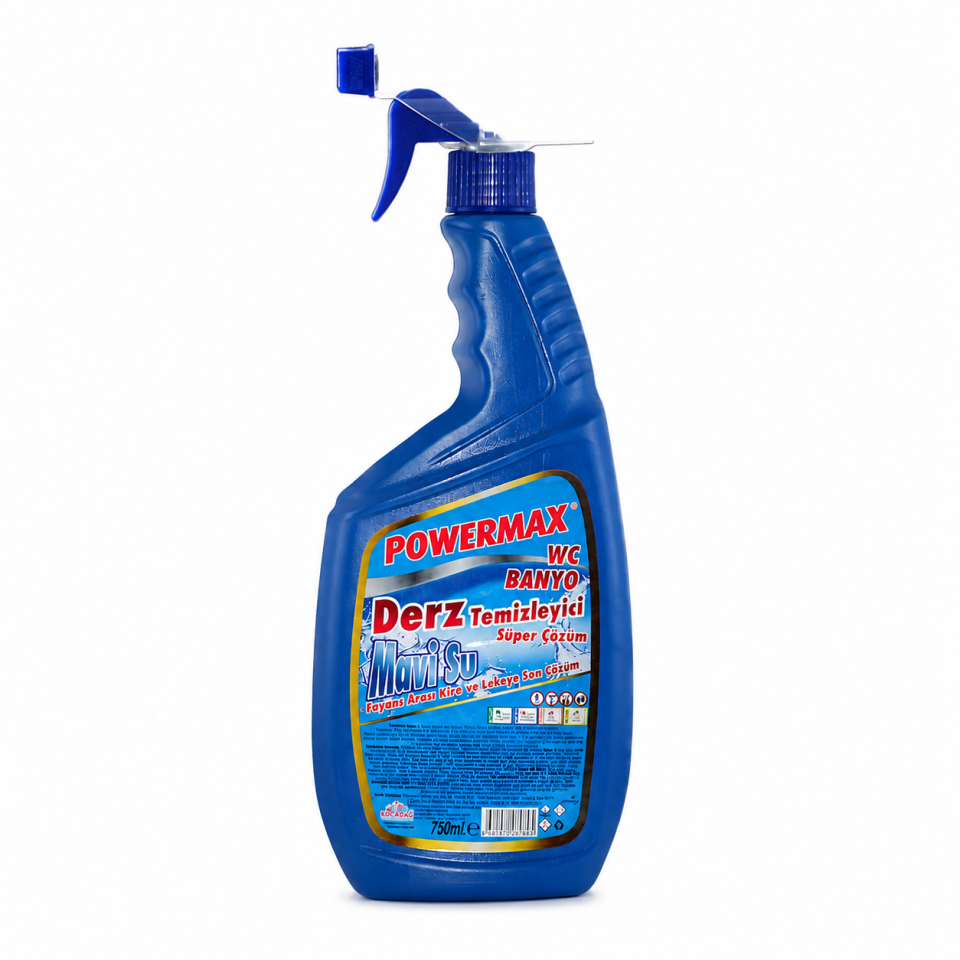 Powermax Banyo Ve Wc Fayans Derz Temizleme Sprey 750 Ml