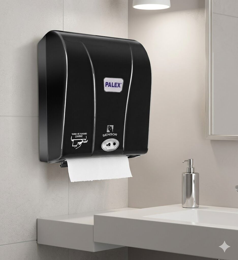 Otomatik Havlu Dispenseri Siyah
