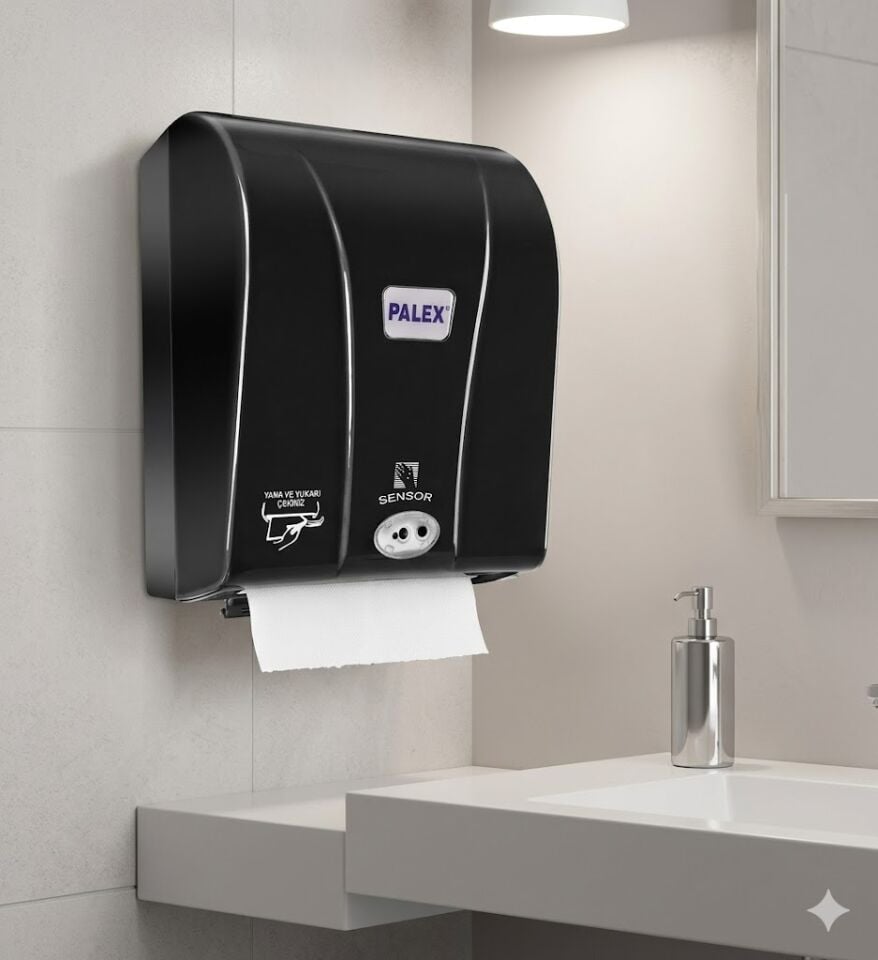 Otomatik Havlu Dispenseri Siyah