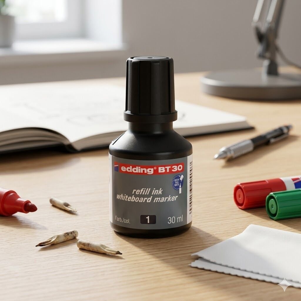 Edding Tahta Kalemi Mürekkebi Siyah