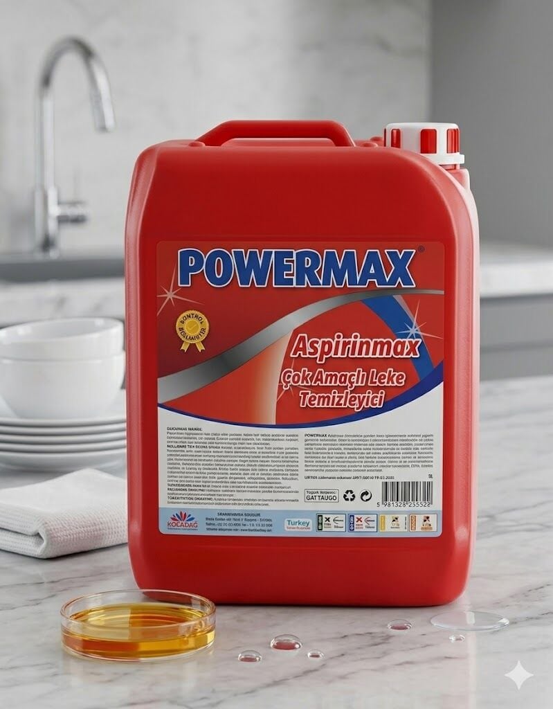 Powermax Aspirinmax Çok Amaçlı Leke Temizleyici 5 Kg