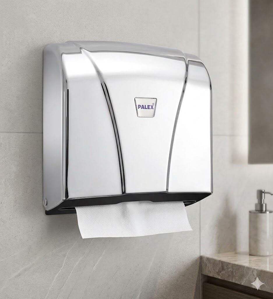 Z Katlı Kağıt Havlu Dispenseri Krom Kaplama