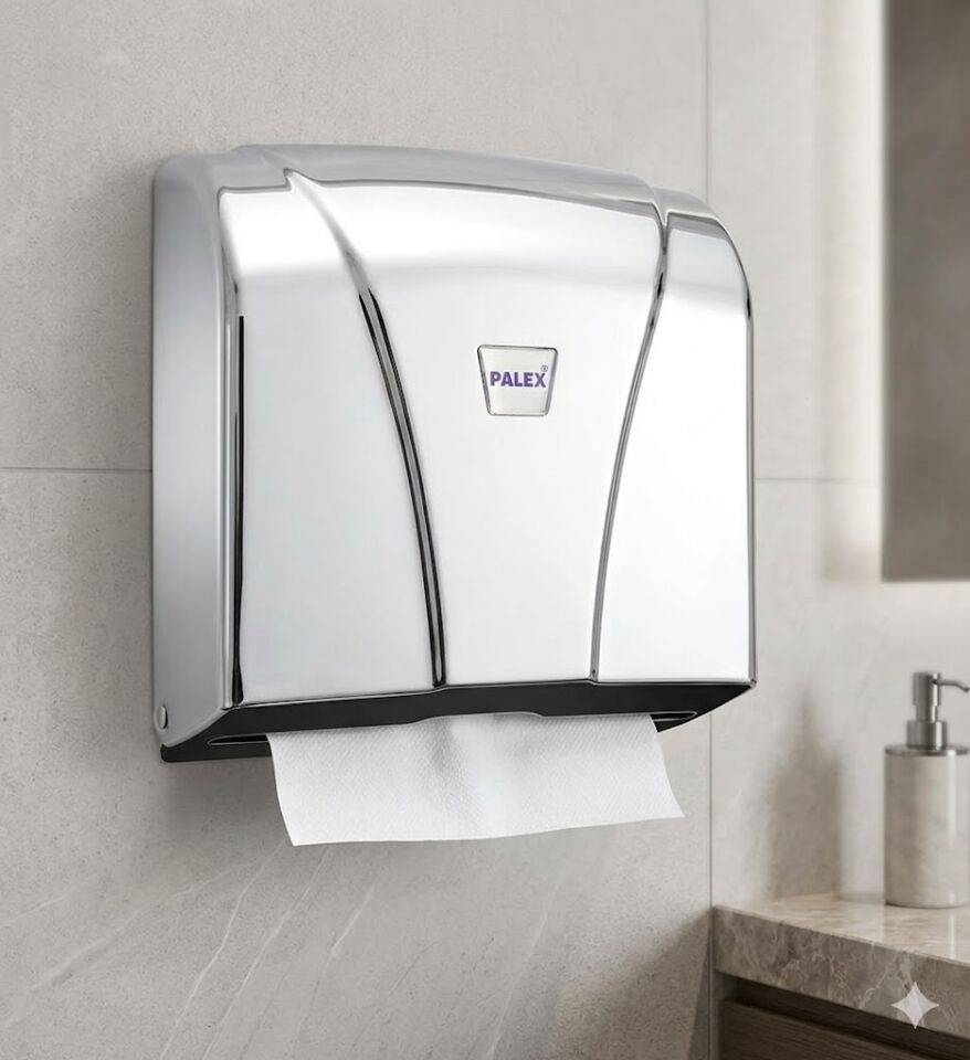 Z Katlı Kağıt Havlu Dispenseri Krom Kaplama