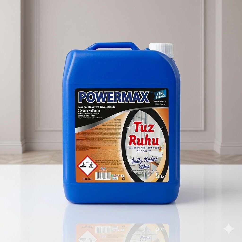 Powermax Tuz Ruhu Kezzap 5 Kg