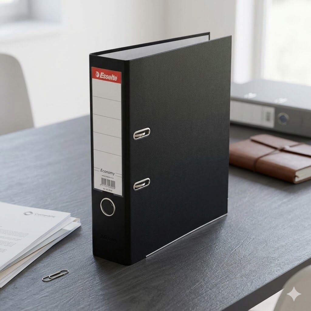 Esselte Eko Geniş Siyah Klasör