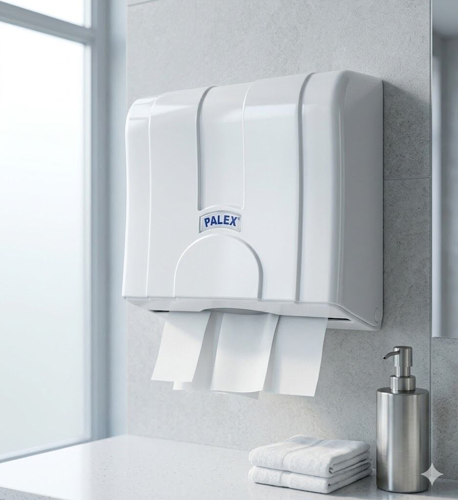 Standart Z Katlı Kağıt Havlu Dispenseri Beyaz