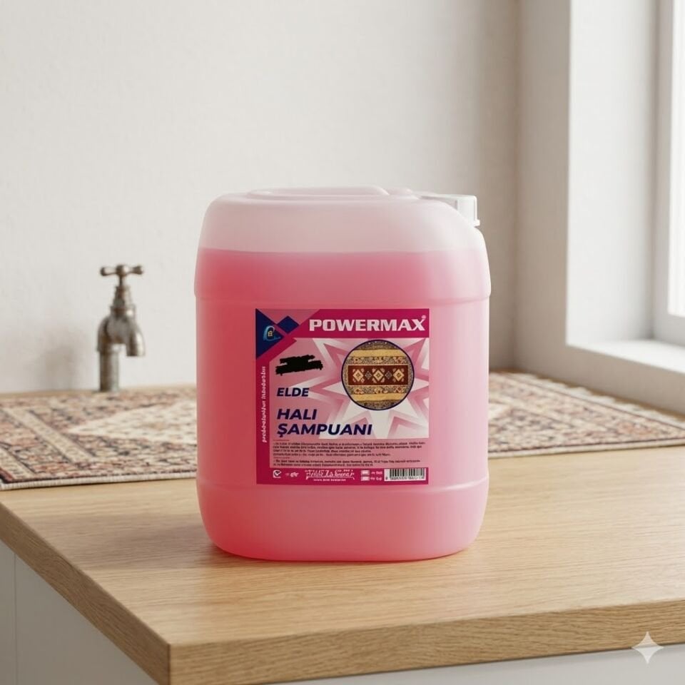 Powermax Halı Şampuanı Elde Yıkama 30 Kg