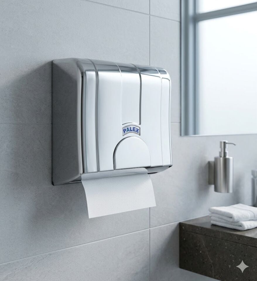 Standart Z Katlı Kağıt Havlu Dispenseri Krom Kaplama