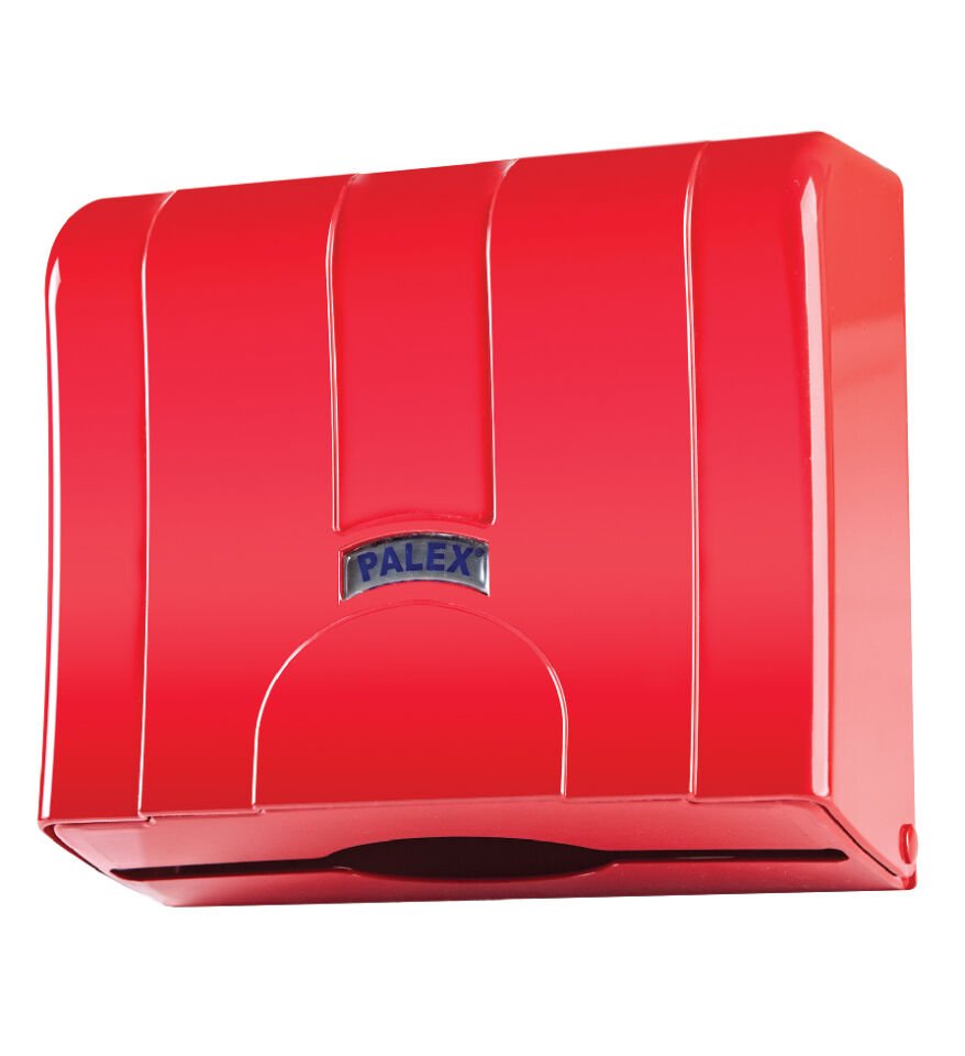 Standart Z Katlı Kağıt Havlu Dispenseri Kırmızı