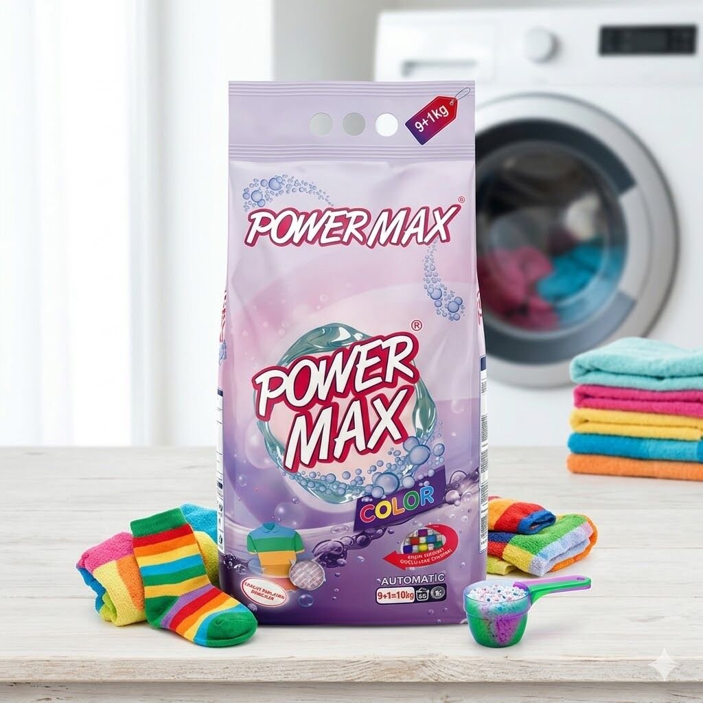 Powermax Toz Deterjan Renkli 10 Kg