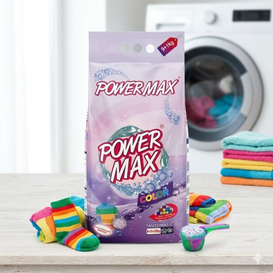 Powermax Toz Deterjan Renkli 10 Kg