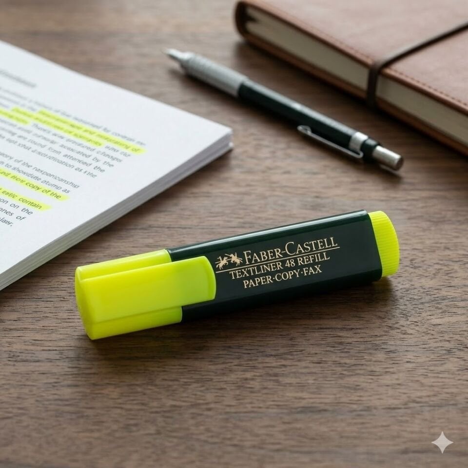 Faber Fosforlu Sarı Kalem