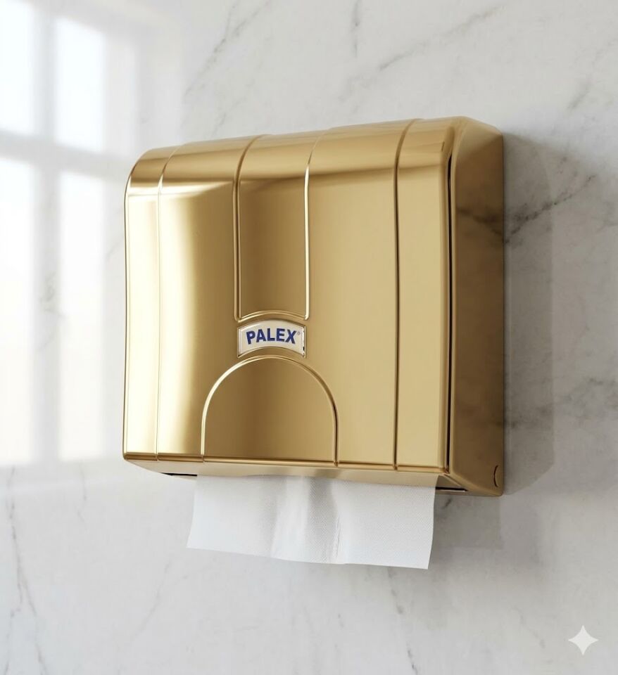 Standart Z Katlı Kağıt Havlu Dispenseri Gold