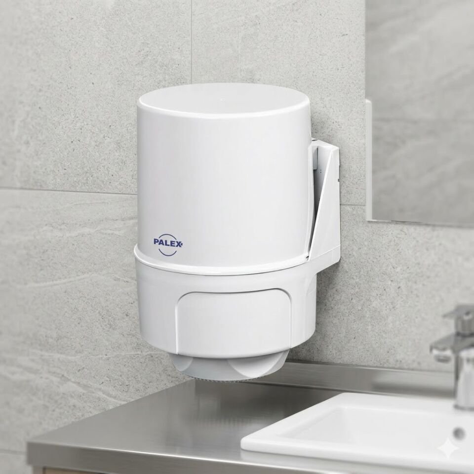 İçten Çekme Kağıt Havlu Dispenseri Beyaz