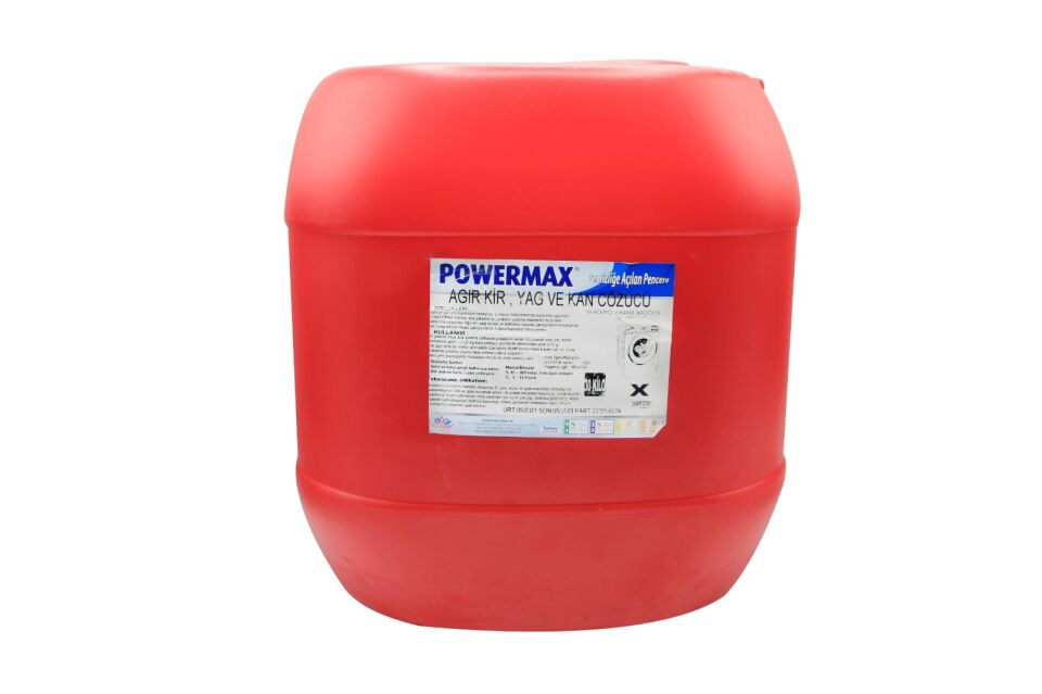 Powermax Sıvı Extra Ağır Yağ Kir Ve Kan Sökücü 30 Kg