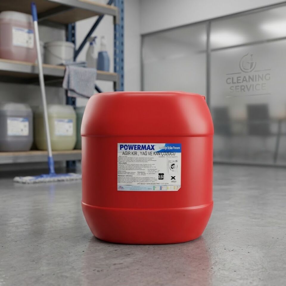 Powermax Sıvı Extra Ağır Yağ Kir Ve Kan Sökücü 30 Kg
