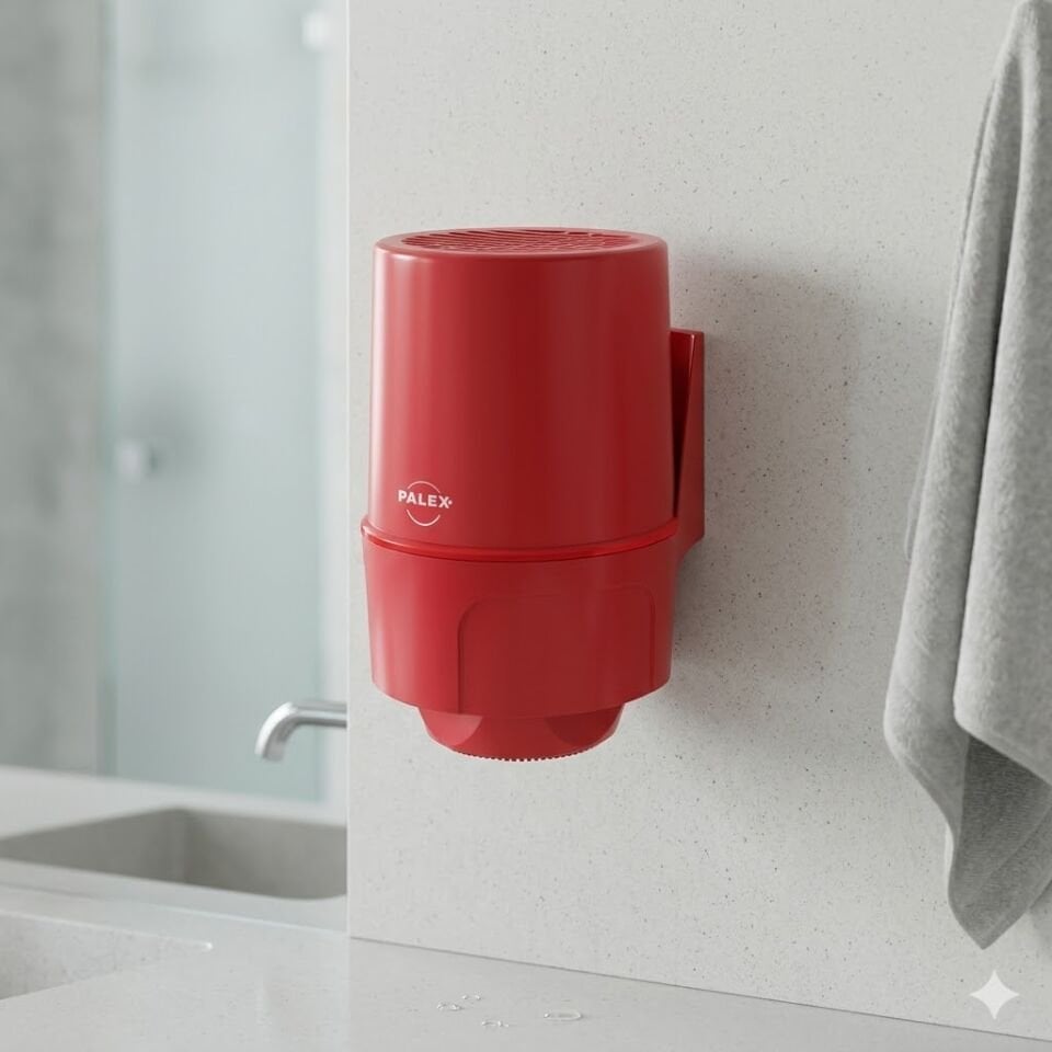 İçten Çekme Kağıt Havlu Dispenseri Kırmızı