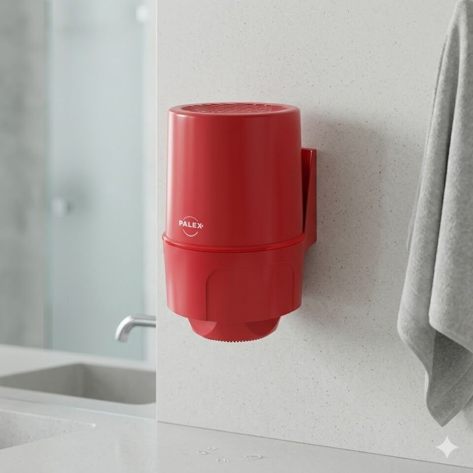 İçten Çekme Kağıt Havlu Dispenseri Kırmızı
