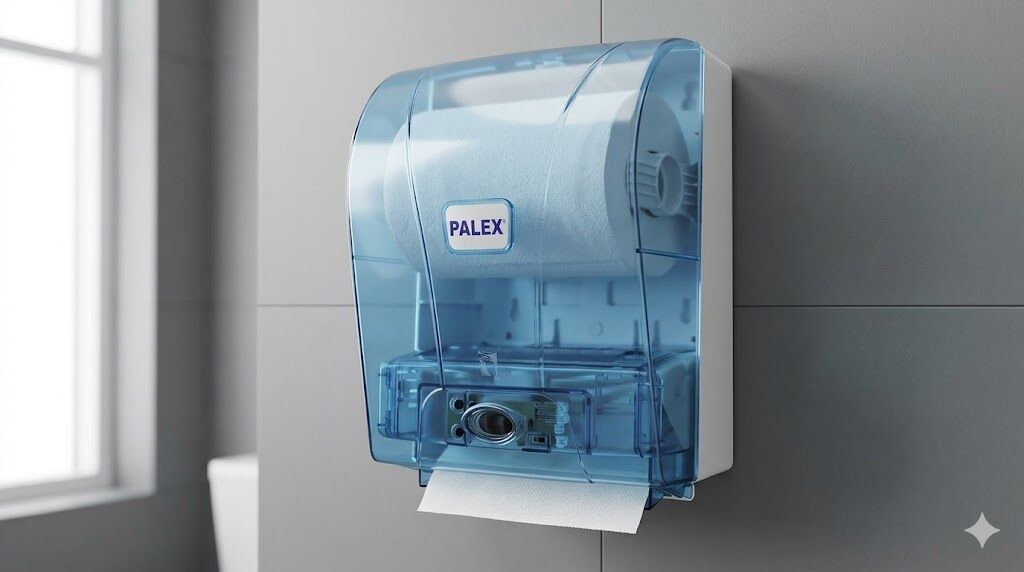 Still Otomatik Havlu Dispenseri Şeffaf Mavi