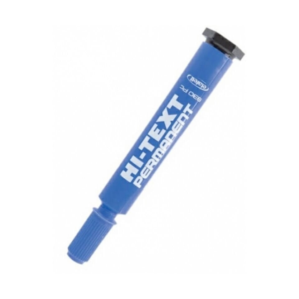 Hitex Marker Kesik Uç Çuval Kalemi Mavi