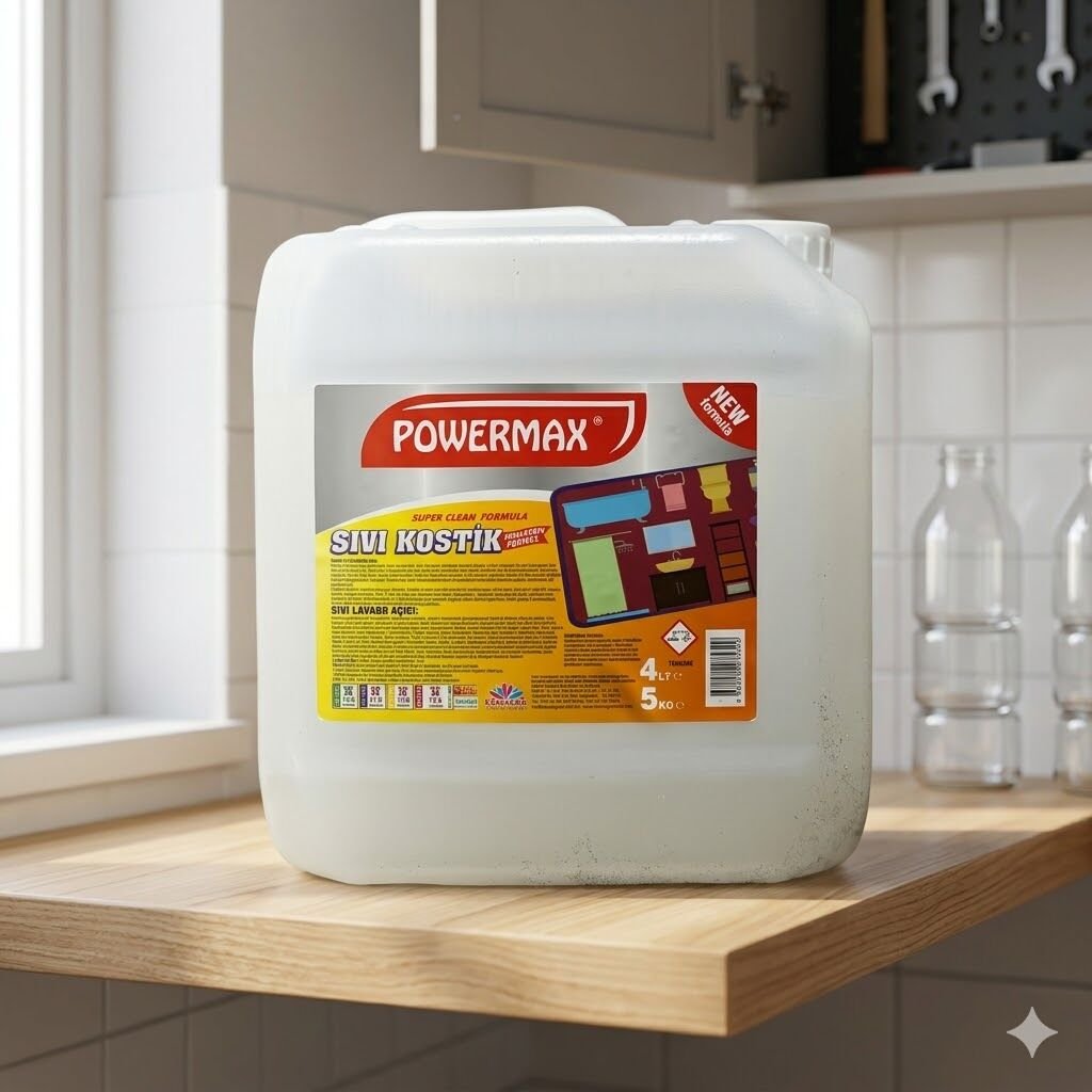 Powermax Sıvı Kostik 5 Kg