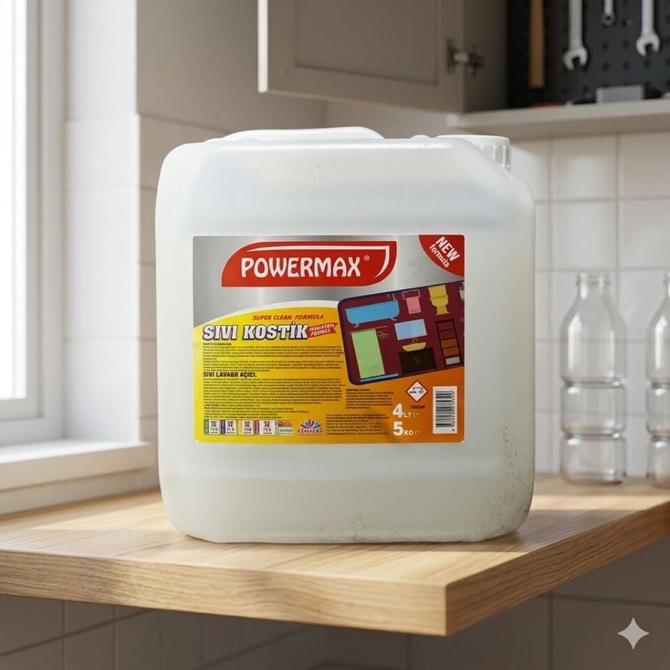 Powermax Sıvı Kostik 5 Kilo