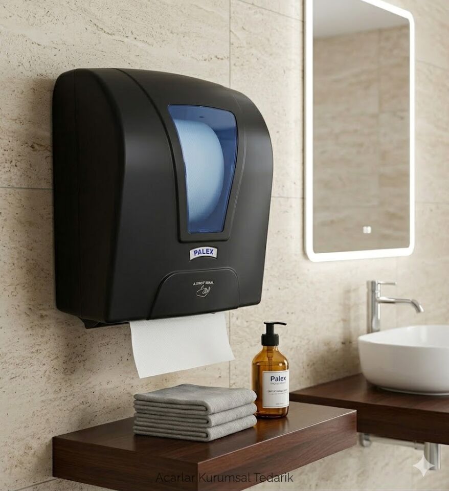 Still Autocut Havlu Dispenseri Siyah