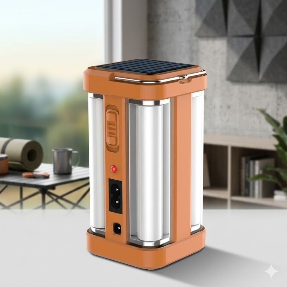 Solar 80 Ledli Kamp Feneri Işıldak Hg-1664