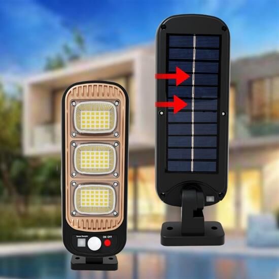 Solar Sensörlü Bahçe Duvar Ledi