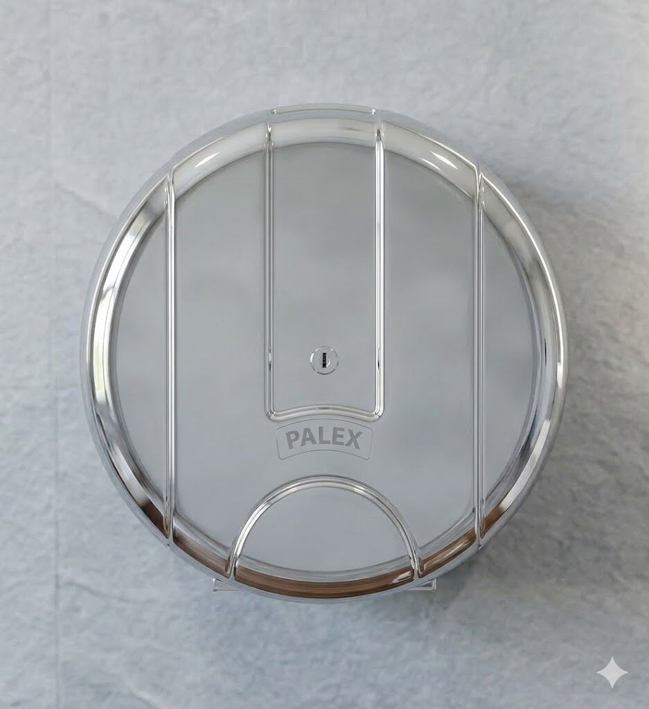 Pratik Tuvalet Kağıdı Dispenseri Krom Kaplama