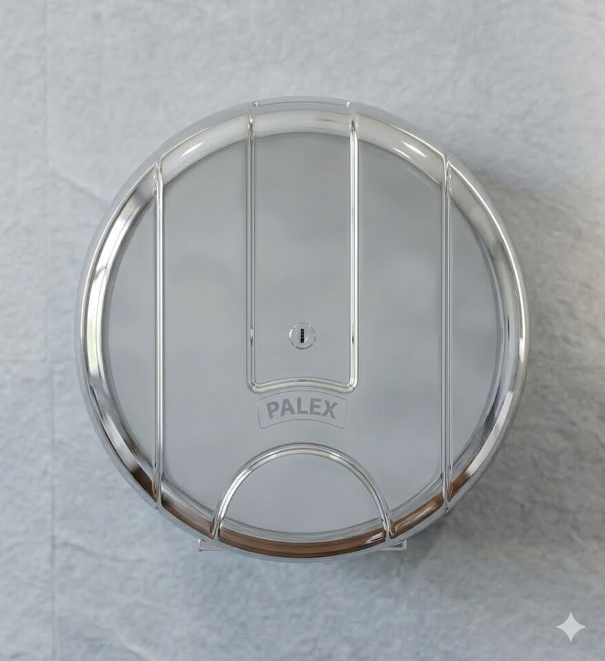 Pratik Tuvalet Kağıdı Dispenseri Krom Kaplama