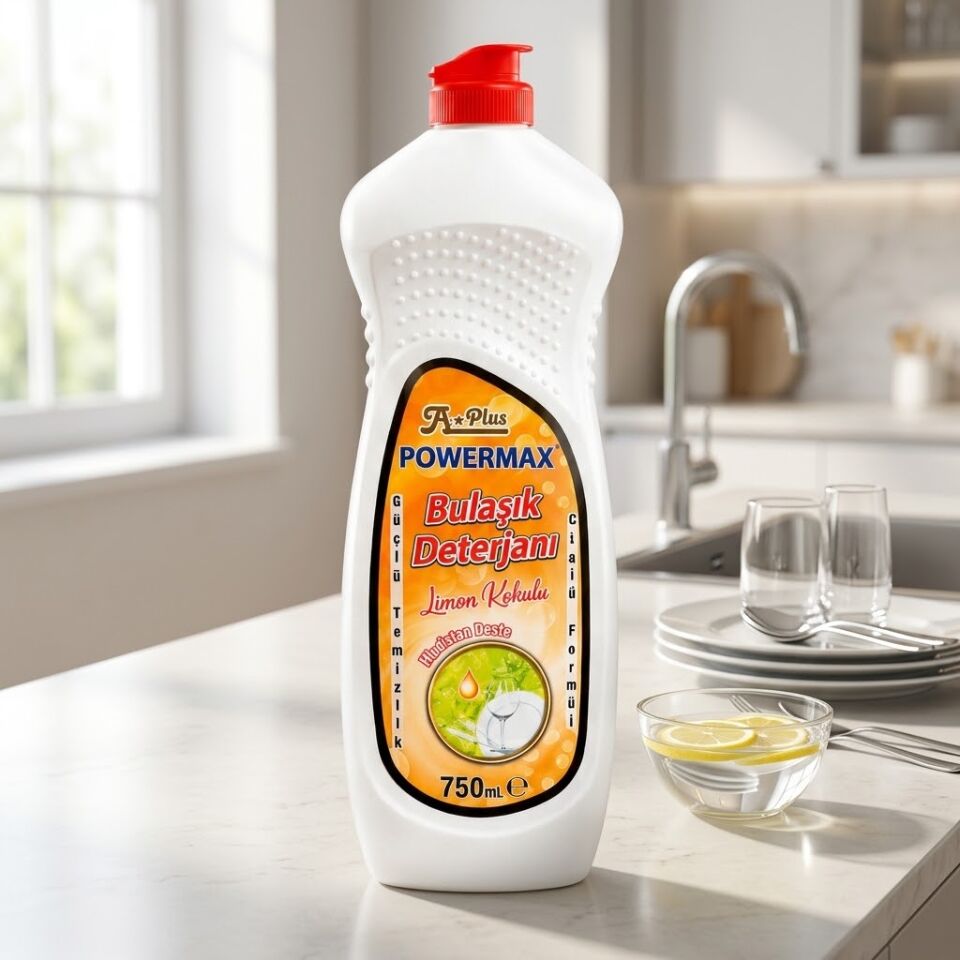 Aplus Powermax Bulaşık Deterjanı 750 Ml