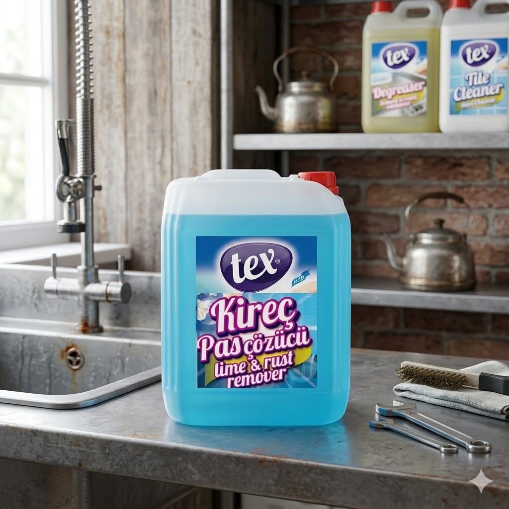 Tex Kireç Pas Çözücü 5 Kg