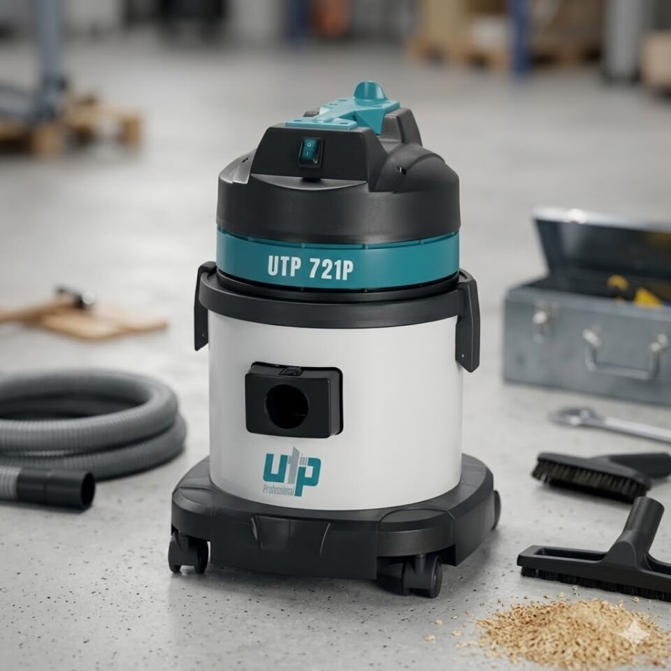 Sanayi Tipi Tek Motorlu Süpürge Plastik Gövde - 22 Lt.