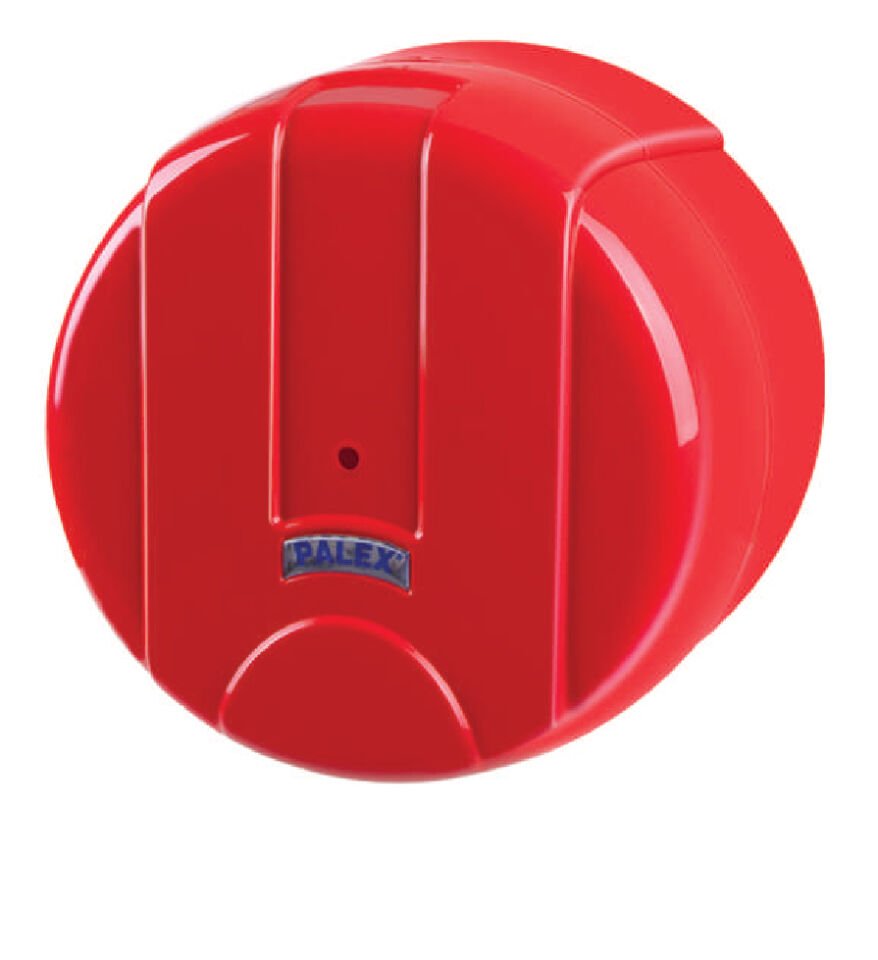 Mini Pratik Tuvalet Kağıdı Dispenseri Kırmızı