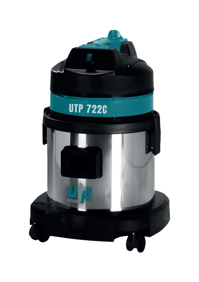 Sanayi Tipi Tek Motorlu Süpürge Inox Gövde - 22 Lt.